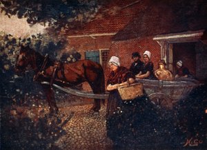 Un Carro del Latte di Walcheren, 1904